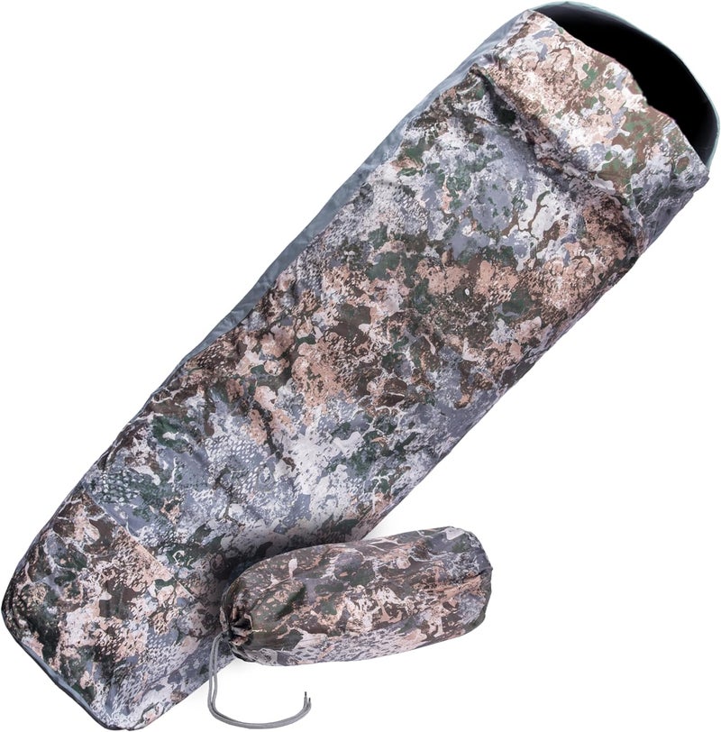 MIL-TEC Trilaminate Durable Waterproof Lightweight Breathable Tactical Outdoor Camping Hiking Generous Cut Sleeping Bag Cover with Zip Closure | Suitable for Various Sleeping Bags - Image 1